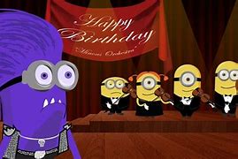 Image result for Minion Happy Birthday Clip