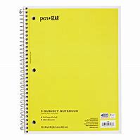 Image result for Yellow Spiral Notebook