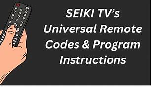 Image result for Seiki TV Codes for Cox