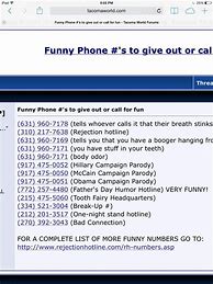 Image result for Spam Numbers Prank