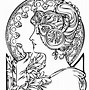 Image result for Art Nouveau Coloring Pages Adult