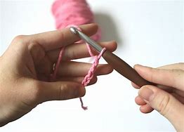 Image result for How to Hold Crochet Hook
