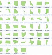 Image result for US State Shapes