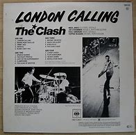 Image result for The Clash London Calling Cover