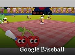 Image result for Google Doodle Baseball Game