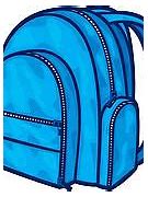 Image result for Emergency Backpack Clip Art
