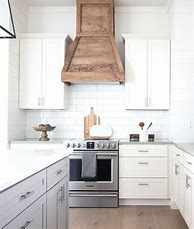 Image result for Kitchen with Wood Range Hood
