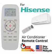 Image result for Remote Control Air Cond Hisense