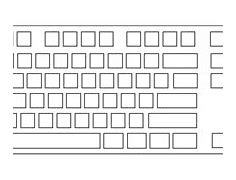 Image result for Keyboard Design Drawing
