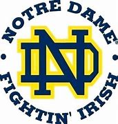 Image result for Notre Dame Printable Logo