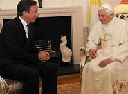 Image result for UK PM with Pope of Vatican