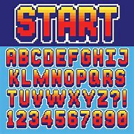 Image result for Sega Font 8-Bit