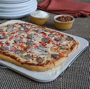 Image result for Baking Pizza in Ceremaic