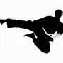 Image result for Karate Kick Silhouette Clip Art