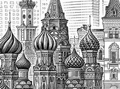Image result for Moscow Simple Drawing