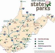 Image result for WV State Park Camping Map