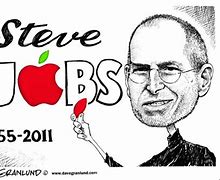 Image result for Steve Jobs Caricature