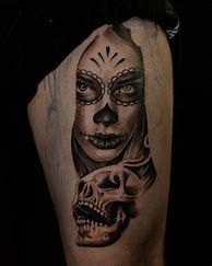 Image result for Broken Skull Tattoo