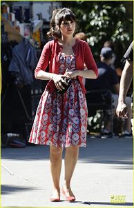 Image result for Zooey Deschanel New Girl Red