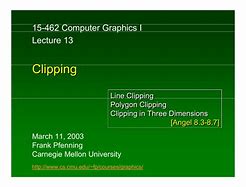 Image result for Clipping Computer Graphics