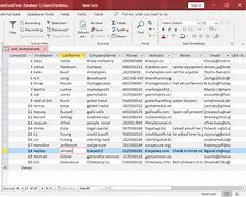 Image result for Microsoft Access Database Templates