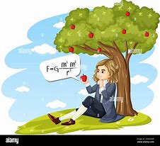 Image result for Newton and Apple Tree