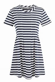 Image result for Horizontal Striped Dress