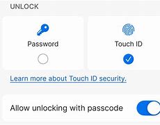 Image result for Touch ID Passcode