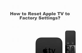 Image result for How to Reset Apple TV