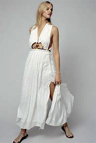 Image result for Free People Ivory Maxi Dress
