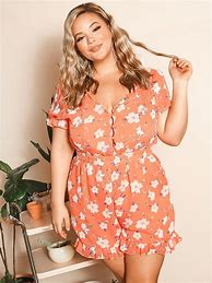 Image result for Floral Romper 90s Pant