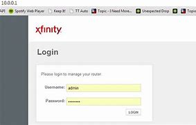Image result for Xfinity Gateway Login