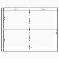 Image result for 5 X 7 Folded Card Template