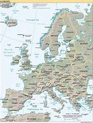 Image result for Mapa Evrope SA Glavnim Gradovima