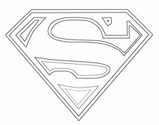 Image result for Superman Logo Black and White without the S