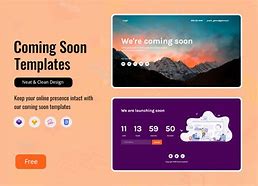 Image result for Bootstrap Coming Soon Page Template