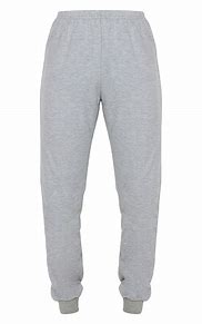 Image result for Grey and Black Ribbed Joggers Men