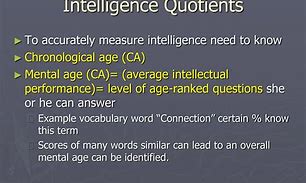 Image result for Intelligence Quotient