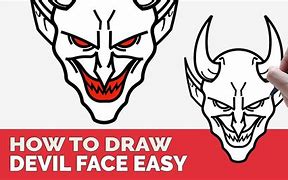 Image result for Easy Demon Face