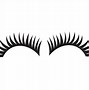 Image result for Cartoon Character with Long Eye Lashes