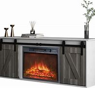 Image result for White Fireplace TV Stand 65