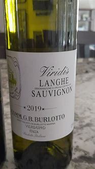 Image result for Comm G B Burlotto Langhe Sauvignon Blanc Viridis