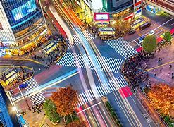 Image result for Tokyo Main City Crossing at Night