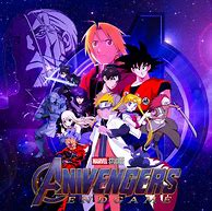 Image result for Avengers Endgame Anime deviantART Poster