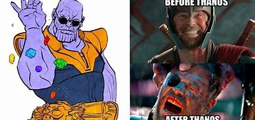 Image result for Thanos Funny Face Meme