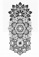 Image result for Mandala Dot Tattoo Stencils