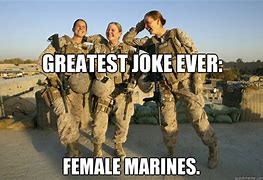 Image result for Woman Marine Meme