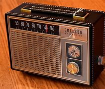 Image result for Emerson Radio Leather