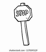 Image result for Stopped Cartoon. Sign