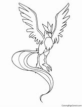 Image result for Articuno Pokemon Coloring Pages